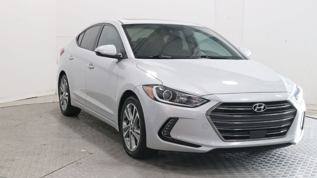 2018 Hyundai Elantra GLS AUTO A/C GR ÉLECT CUIR TOIT MAGS CAM RECUL #3