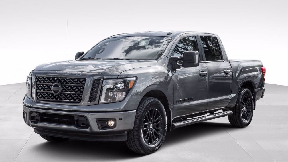 2019 Nissan Titan 4x4 Crew Cab SV Midnight Edition #2