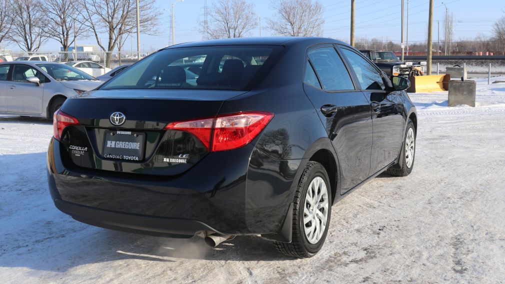 2018 Toyota Corolla LE | CAM. RECUL - A/C - BLUETOOTH - SIEGES CHAUF. #7