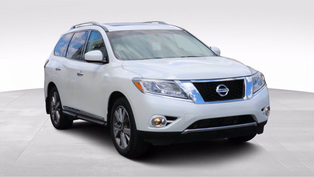 2015 Nissan Pathfinder Platinum Edition NAVI TOIT CUIR MAGS 20 POUCES #0