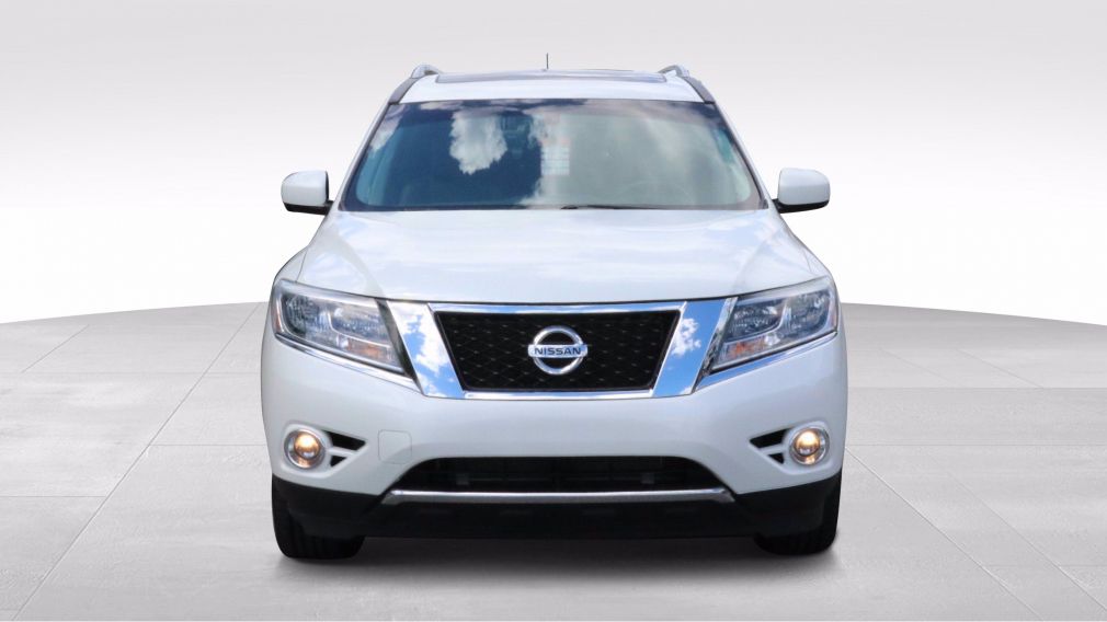 2015 Nissan Pathfinder Platinum Edition NAVI TOIT CUIR MAGS 20 POUCES #2