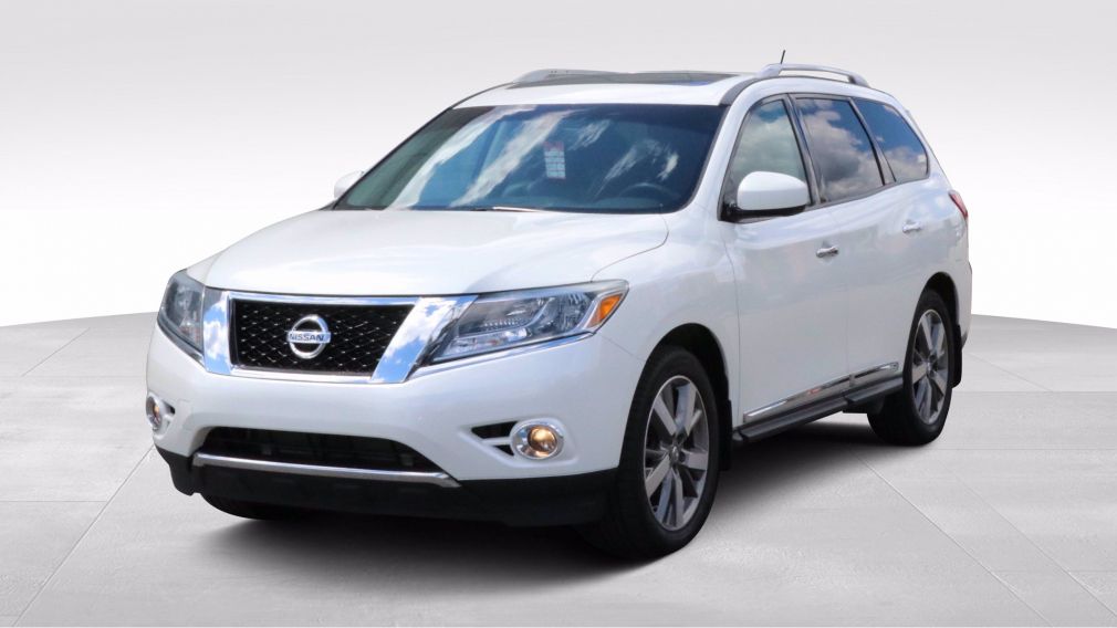 2015 Nissan Pathfinder Platinum Edition NAVI TOIT CUIR MAGS 20 POUCES #3