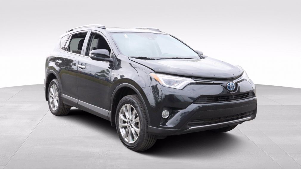 2017 Toyota RAV4 Hybrid Limited HYBRID - MAGS - CUIR - TOIT OUVRANT - CAMÉ #0