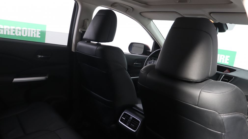 2015 Honda CRV Touring AWD CUIR TOIT NAV MAGS CAM RECUL #14
