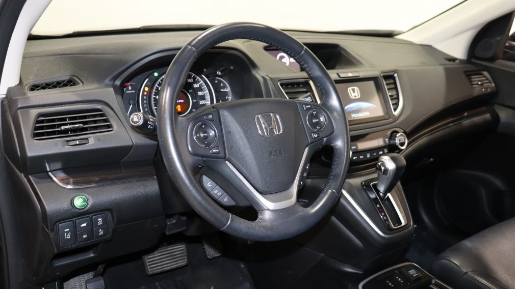 2015 Honda CRV Touring AWD A/C GR ELECT CUIR TOIT OUVRANT CAMERA #9