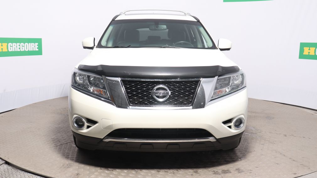 2015 Nissan Pathfinder Platinum AWD CUIR TOIT NAV MAGS CAM 360 BLUETOOTH #2