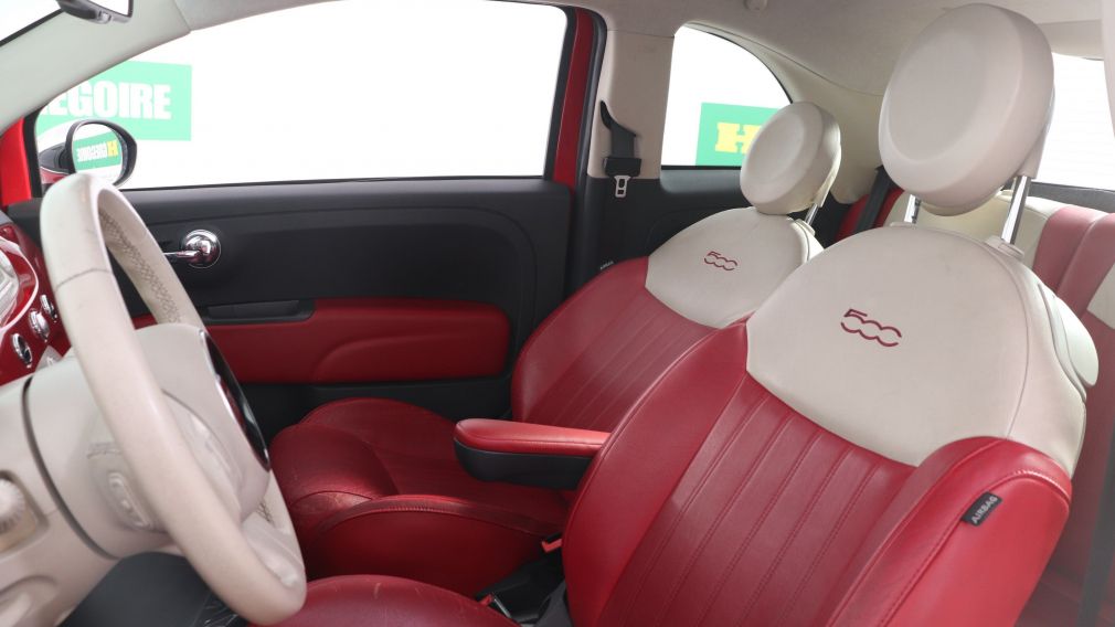 2013 Fiat 500 Lounge A/C CUIR TOIT MAGS BLUETOOTH #3