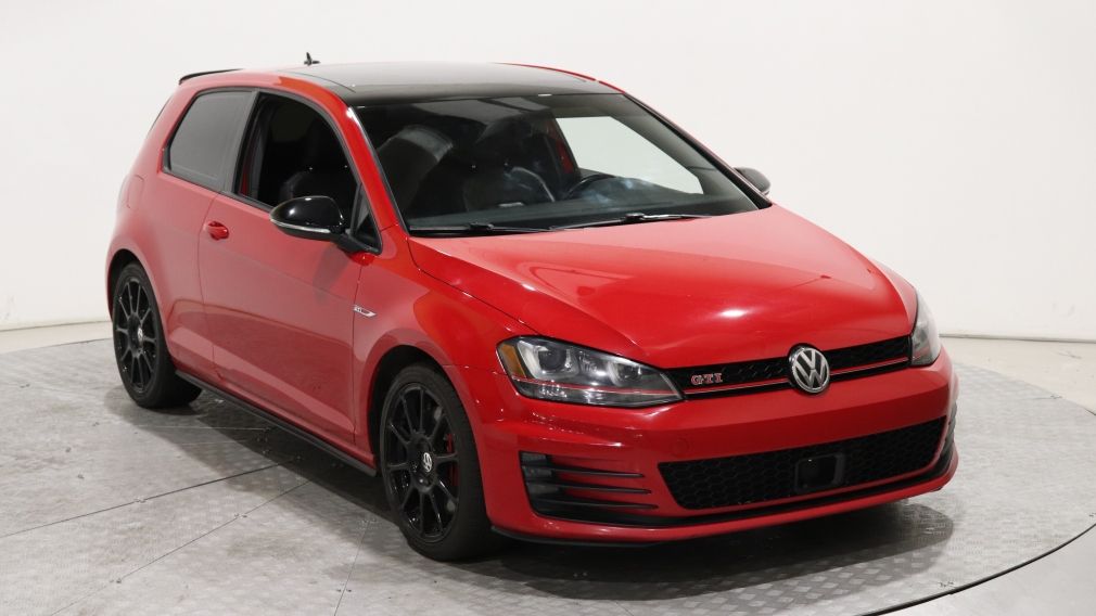 2015 Volkswagen Golf GTI Performance AUTO MAGS CUIR TOIT OUVRANT CAMERA #0