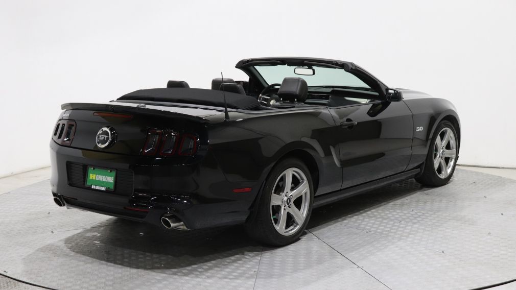 2014 Ford Mustang GT AUTO CABRIOLET CUIR NAVIGATION CAMERA BLUETOOTH #7