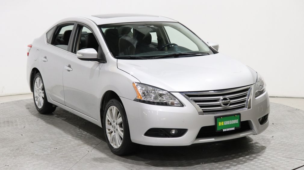 2014 Nissan Sentra SL AUTO MAGS CUIR TOIT OUVRANT NAVIGATION CAMERA #0