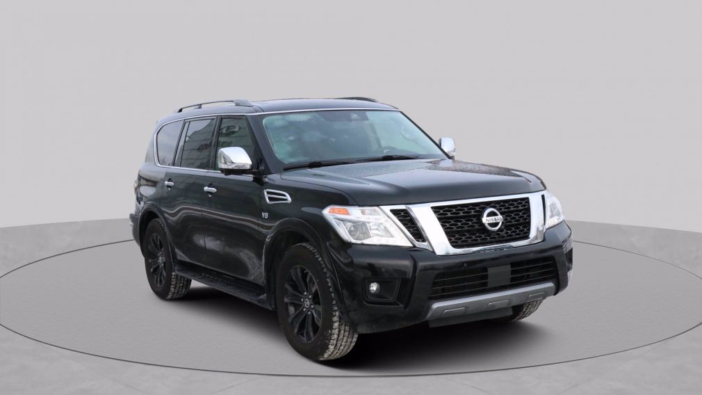 2019 Nissan Armada Platinum Edition NAVI DVD TOIT CUIR #0