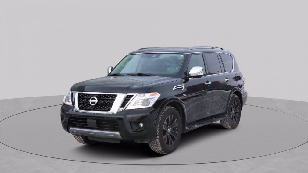 2019 Nissan Armada Platinum Edition NAVI DVD TOIT CUIR #3