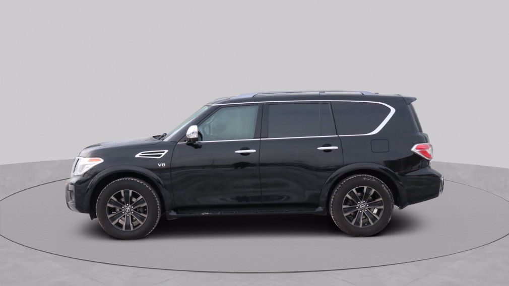 2019 Nissan Armada Platinum Edition NAVI DVD TOIT CUIR #3