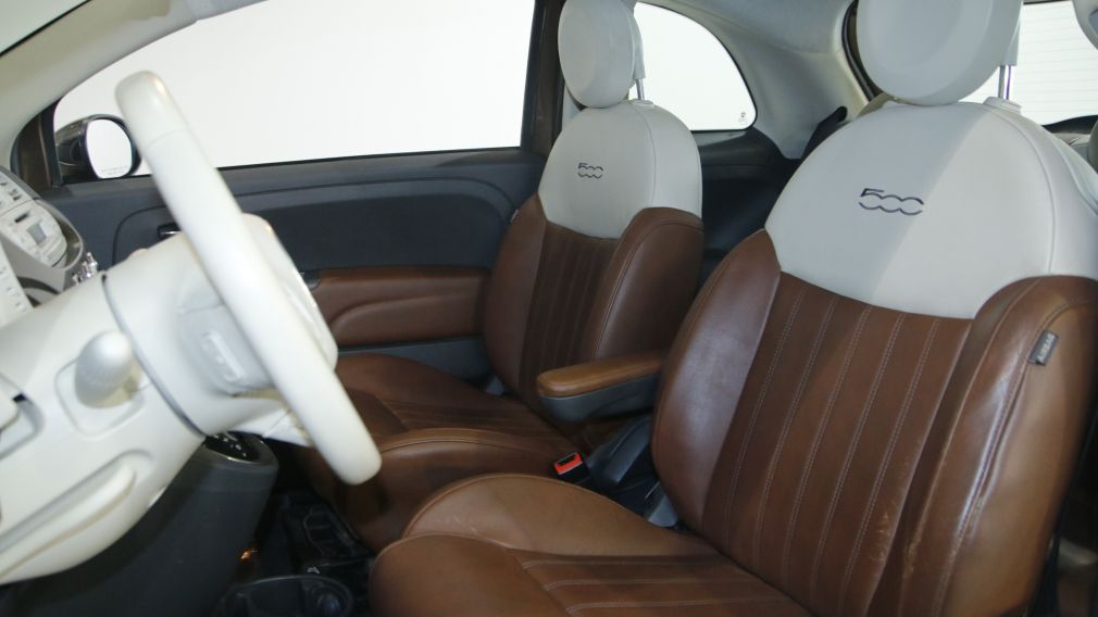 2012 Fiat 500 Lounge AUTO AC GR ELEC #6