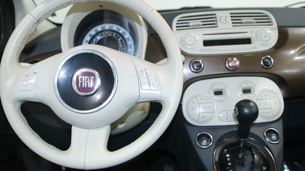 2012 Fiat 500 Lounge AUTO AC GR ELEC #8