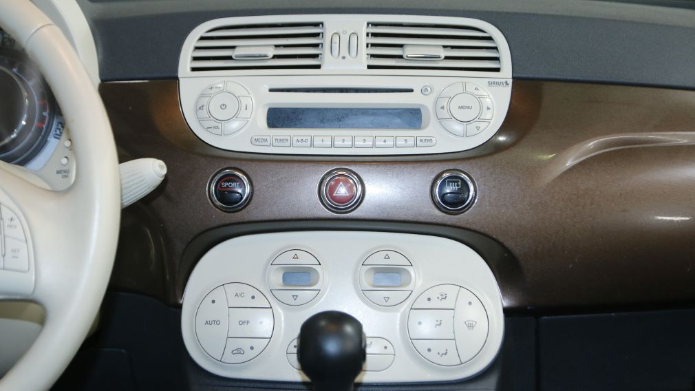 2012 Fiat 500 Lounge AUTO AC GR ELEC #10
