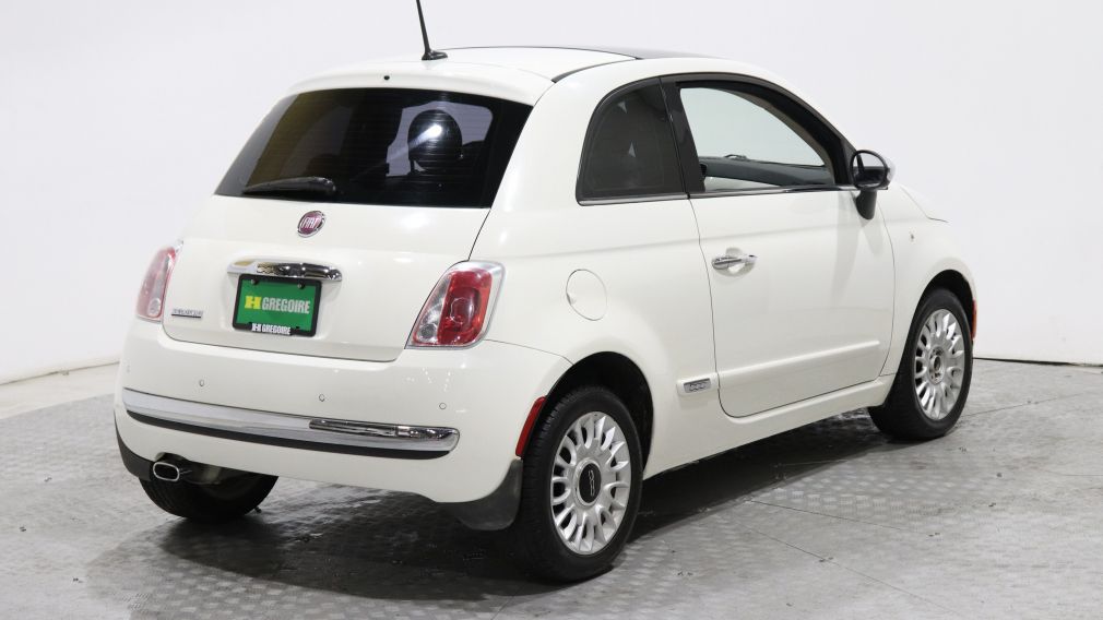 2012 Fiat 500 Lounge AUTO A/C CUIR TOIT MAGS #6