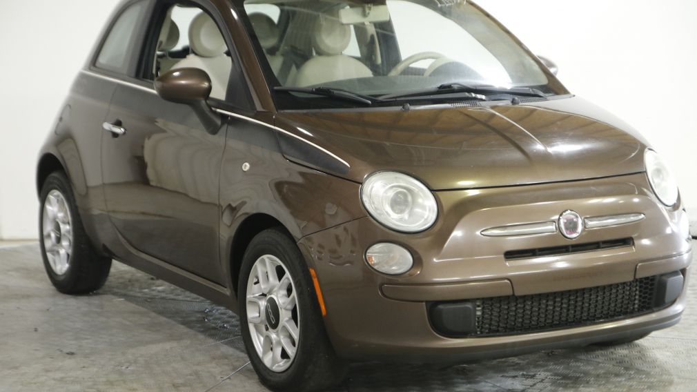 2012 Fiat 500 Pop MANUELLE AC GR ELEC TOIT #0