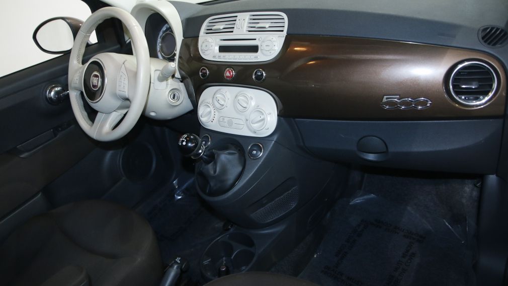 2012 Fiat 500 Pop MANUELLE AC GR ELEC TOIT #20