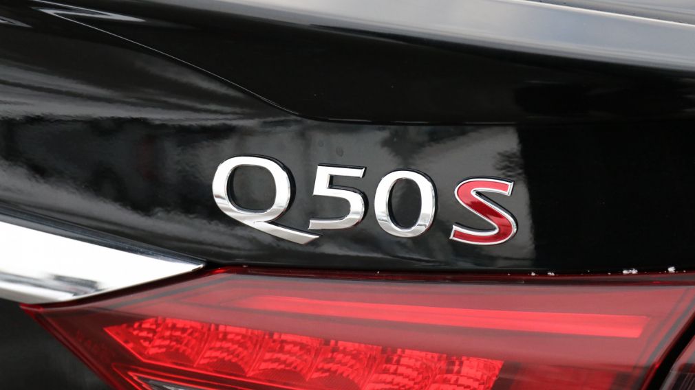 2019 Infiniti Q50 Red Sport 400 CUIR TOIT NAV MAGS 19 POUCES #8
