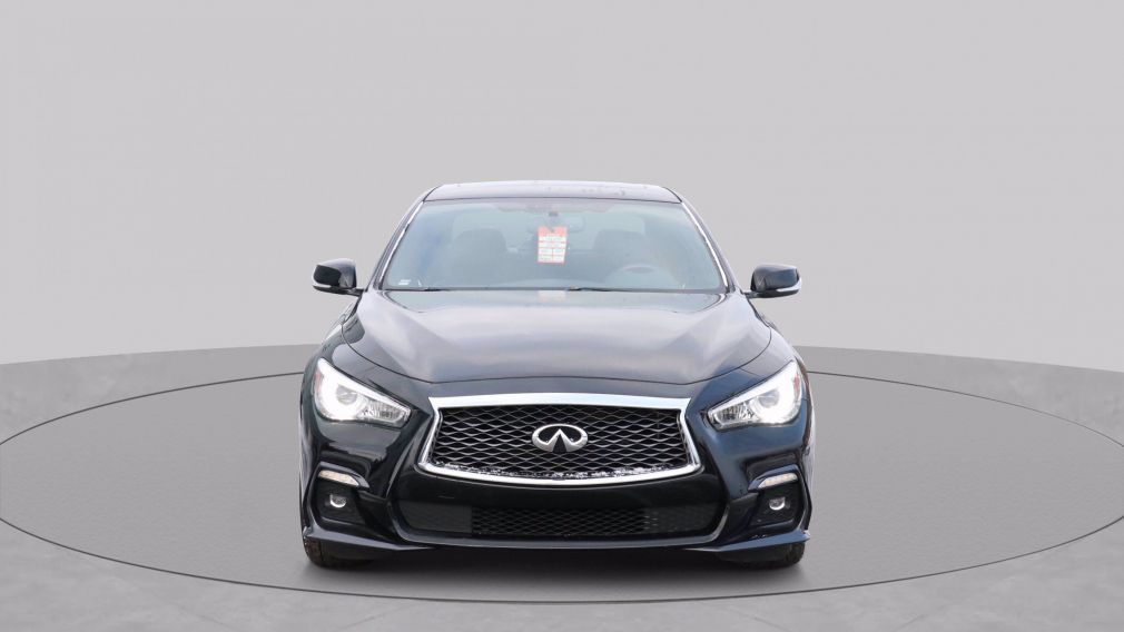 2019 Infiniti Q50 Red Sport 400 CUIR TOIT NAV MAGS 19 POUCES #1