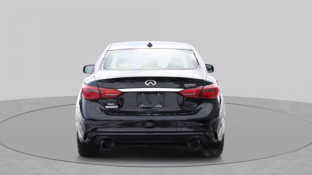 2019 Infiniti Q50 Red Sport 400 CUIR TOIT NAV MAGS 19 POUCES #5