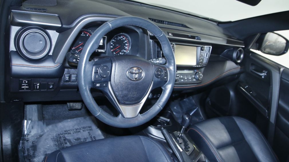 2016 Toyota Rav 4 SE AWD AUTO AC GR ELEC CAMÉRA DE RECULE TOIT CUIR #8