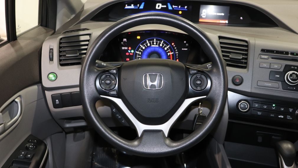 2012 Honda Civic LX cruise control Bluetooth #11