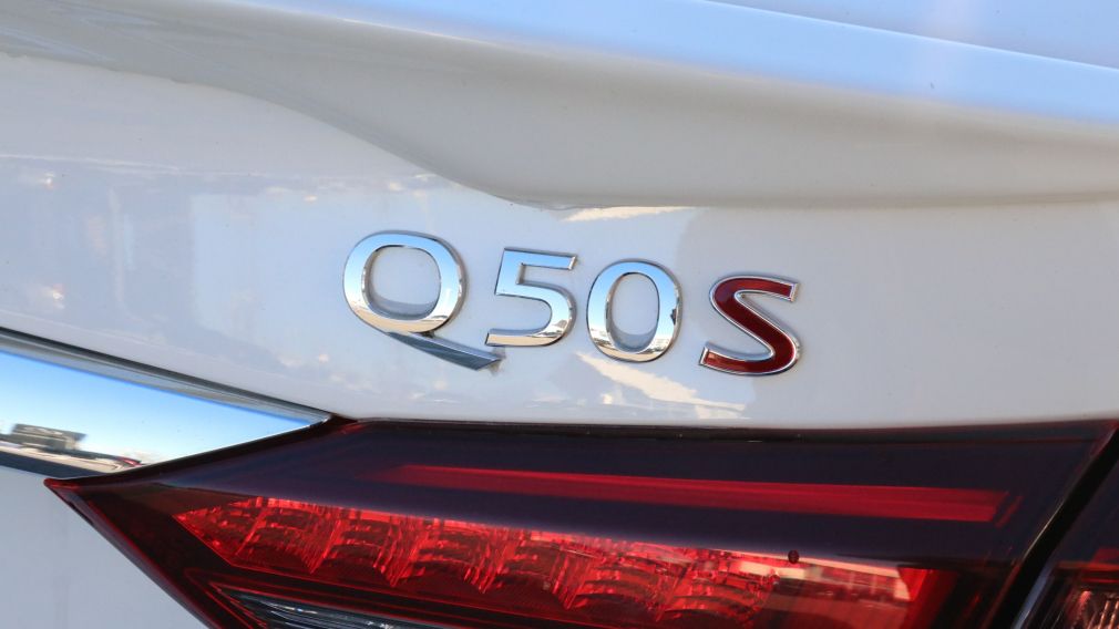 2019 Infiniti Q50 Red Sport 400 CUIR TOIT NAV MAGS 19 POUCES #9