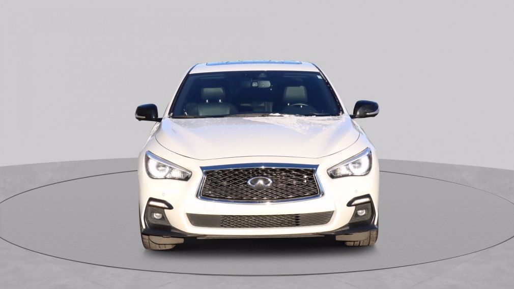 2019 Infiniti Q50 Red Sport 400 CUIR TOIT NAV MAGS 19 POUCES #2