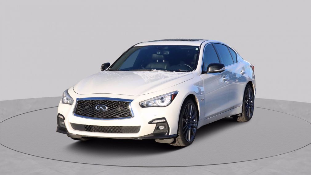 2019 Infiniti Q50 Red Sport 400 CUIR TOIT NAV MAGS 19 POUCES #3