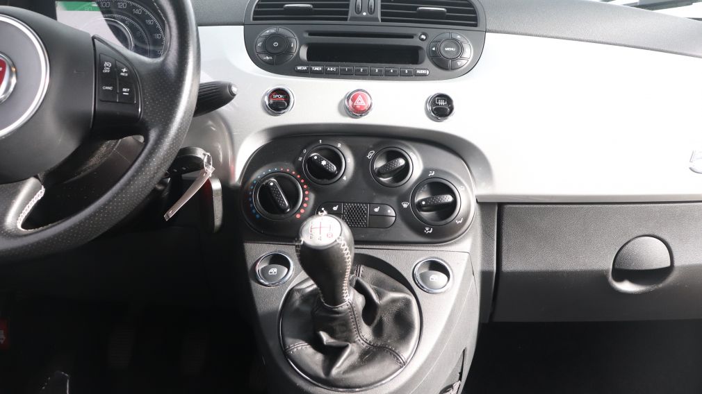 2013 Fiat 500 Sport Turbo A/C CUIR MAGS BLUETOOTH #8