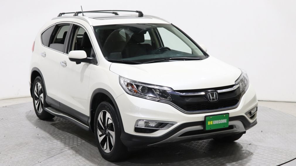 2015 Honda CRV Touring AWD CUIR TOIT NAV MAGS CAM RECUL #0