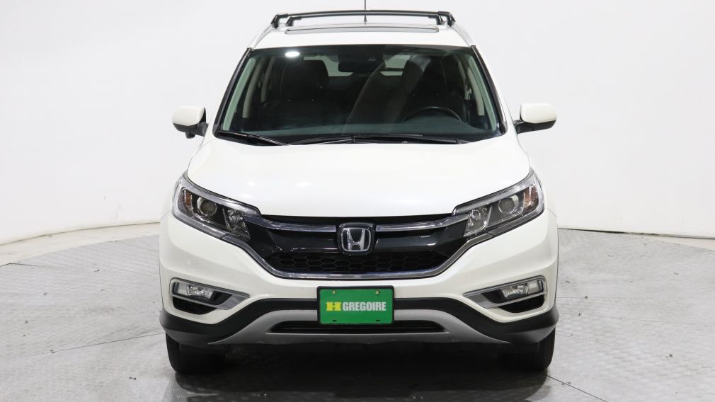 2015 Honda CRV Touring AWD CUIR TOIT NAV MAGS CAM RECUL #1