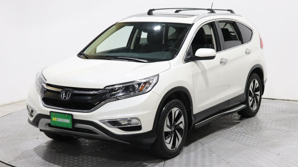 2015 Honda CRV Touring AWD CUIR TOIT NAV MAGS CAM RECUL #2