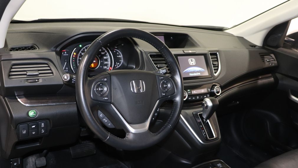 2015 Honda CRV Touring AWD CUIR TOIT NAV MAGS CAM RECUL #8