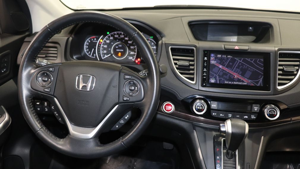 2015 Honda CRV Touring AWD CUIR TOIT NAV MAGS CAM RECUL #16