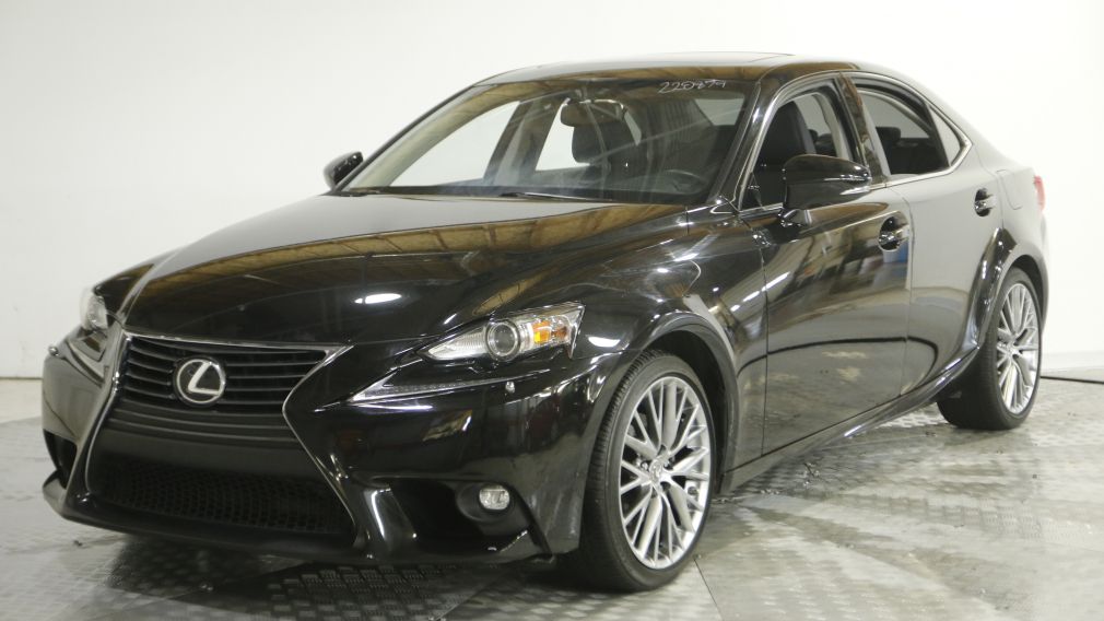 2015 Lexus IS250 AWD AUTO AC GR ELEC CAMÉRA DE RECULE TOIT CUIR #2