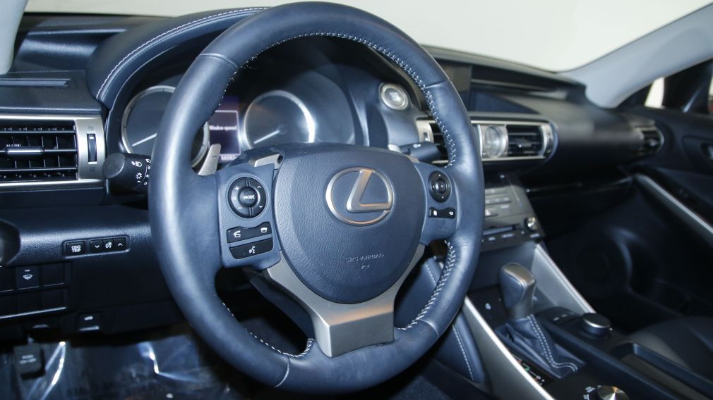 2015 Lexus IS250 AWD AUTO AC GR ELEC CAMÉRA DE RECULE TOIT CUIR #8