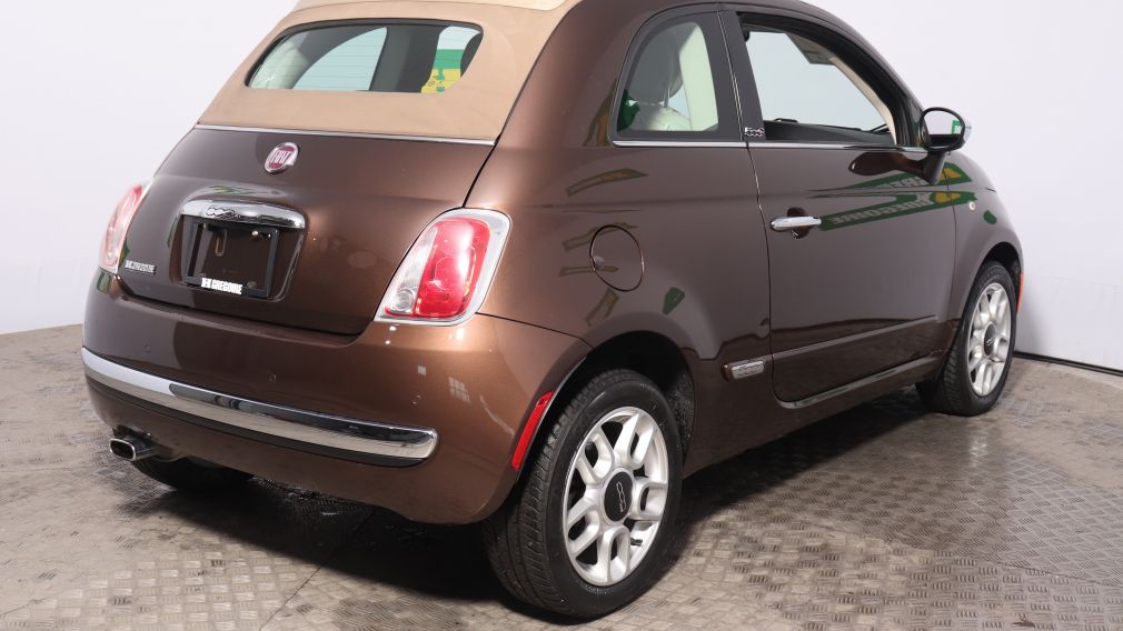 2013 Fiat 500 Lounge AUTO A/C CUIR MAGS TRÈS BAS KM #5