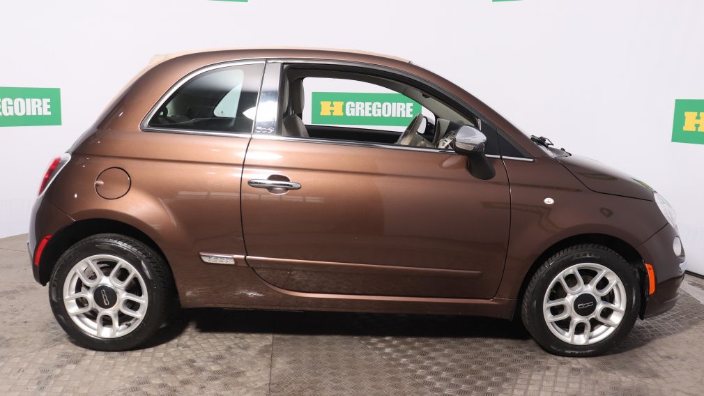 2013 Fiat 500 Lounge AUTO A/C CUIR MAGS TRÈS BAS KM #3