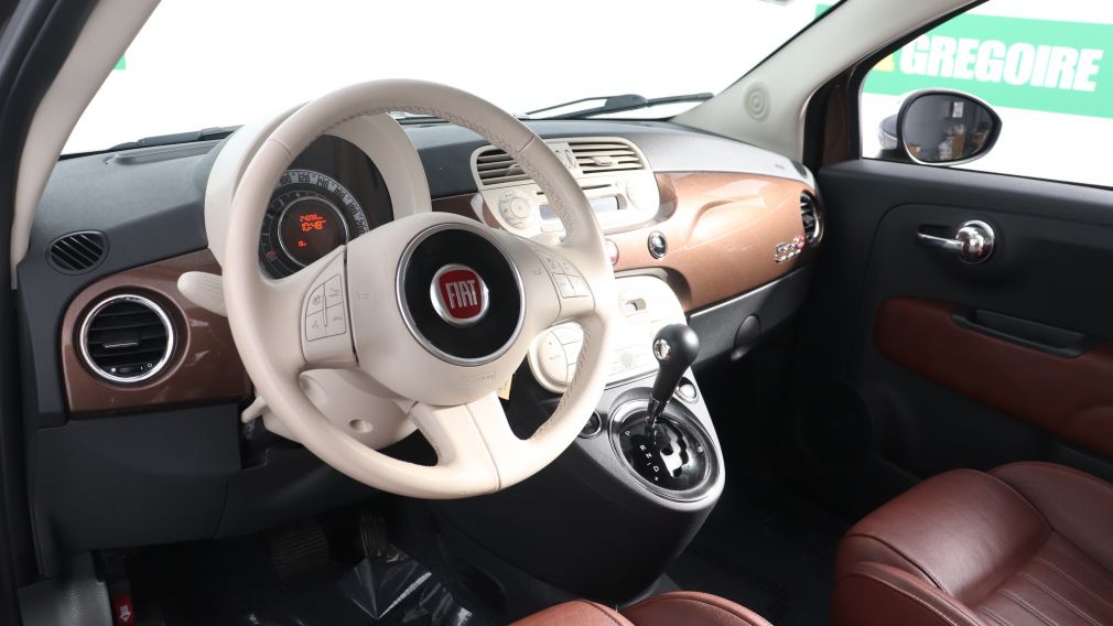 2013 Fiat 500 Lounge AUTO A/C CUIR MAGS TRÈS BAS KM #10