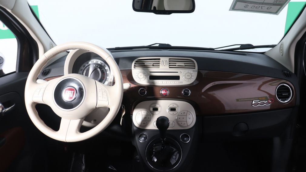 2013 Fiat 500 Lounge AUTO A/C CUIR MAGS TRÈS BAS KM #15