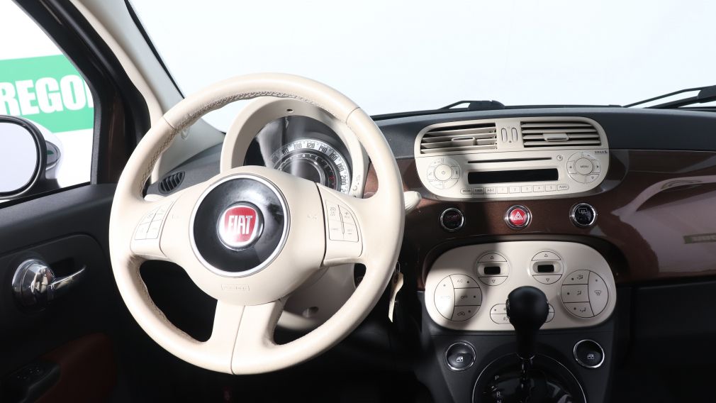 2013 Fiat 500 Lounge AUTO A/C CUIR MAGS TRÈS BAS KM #15