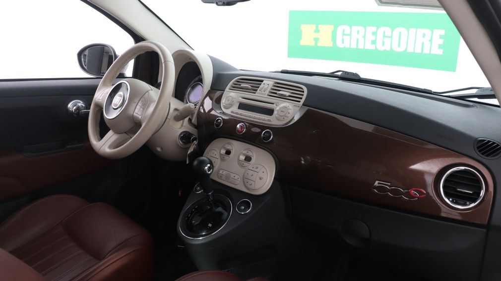 2013 Fiat 500 Lounge AUTO A/C CUIR MAGS TRÈS BAS KM #21