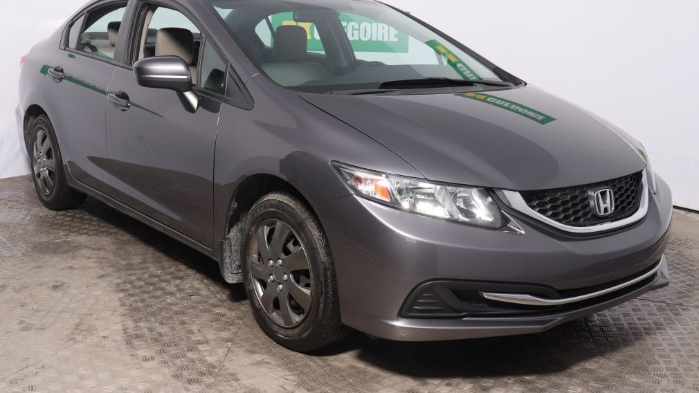 2014 Honda Civic LX AUTO A/C GR ELECT BLUETOOTH #0