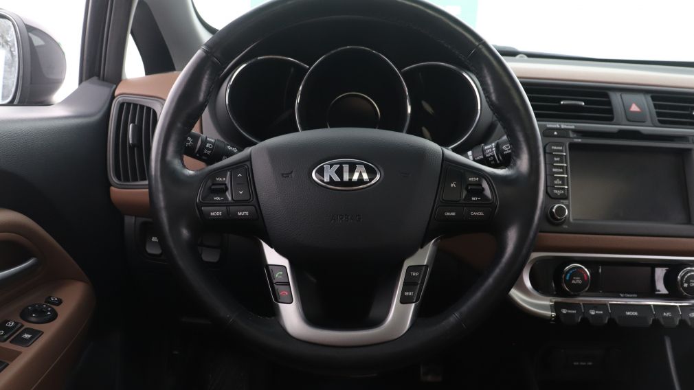 2015 Kia Rio SX AUTO A/C CUIR TOIT NAV CAM RECUL BLUETOOTH #8