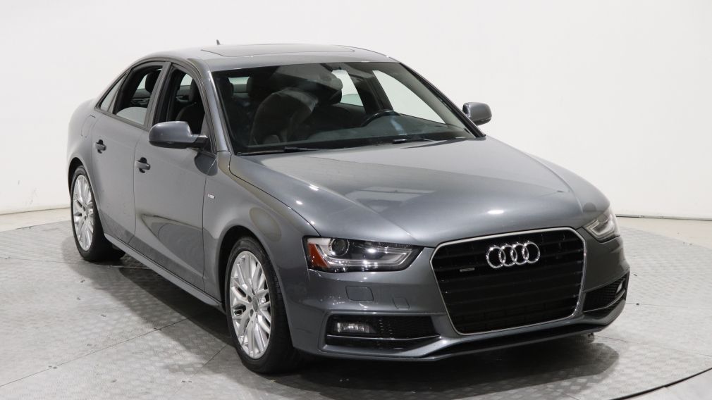 2015 Audi A4 Komfort plus S line QUATTRO AUTO TOIT OUVRANT #0