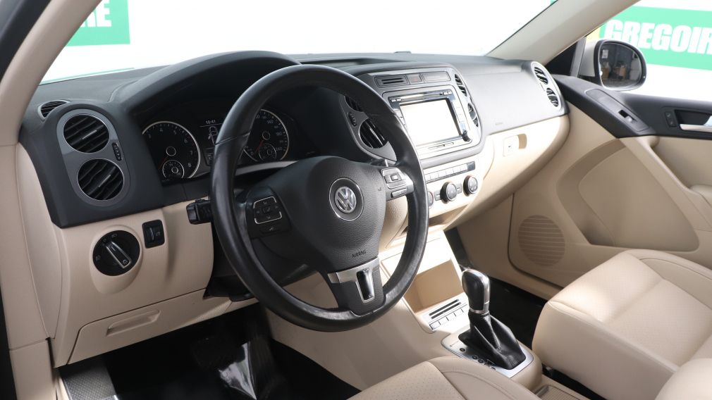 2013 Volkswagen Tiguan Comfortline 4MOTION A/C CUIR TOIT MAGS BLUETOOTH #9