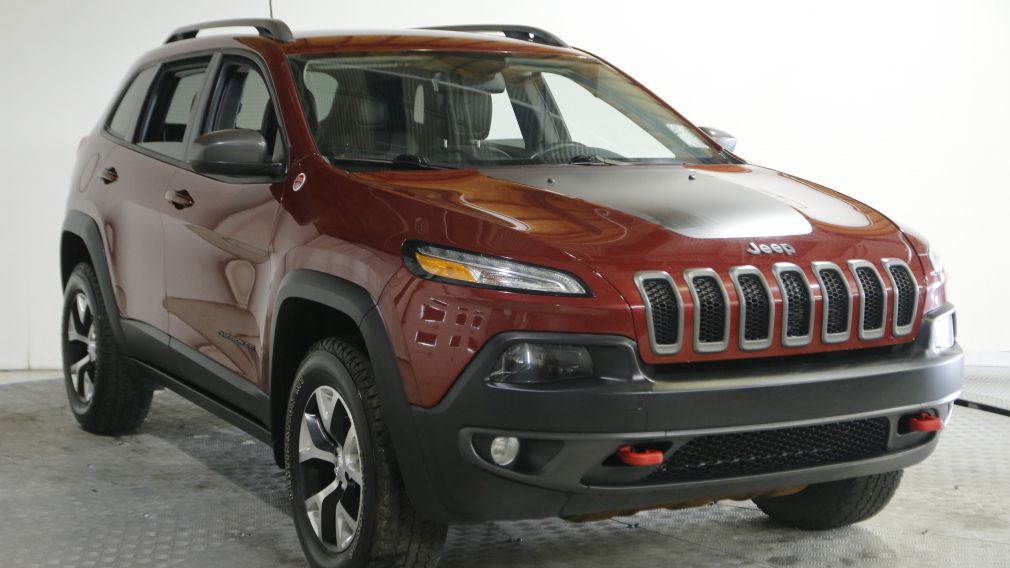 2016 Jeep Cherokee Trailhawk 4X4 AUTO A/C CUIR MAGS CAM RECUL #0